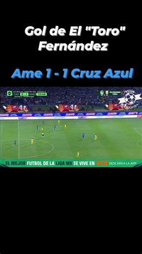 Gol de Fernández. Kevin Álvarez comete otro error garrafal y el equipo cementero no perdona, esto se pone 1 - 1. #futbolmexicano #LigaMX #LigaBBVAMX #CruzAzulFC #MaquinaCeleste | Nación Futbolística
