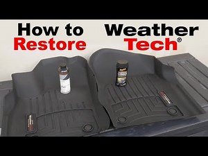 Restoring Weathertech Rubber Mats | Clean and Protect | CARPRO Perl vs Meguiar's Ultimate Black
