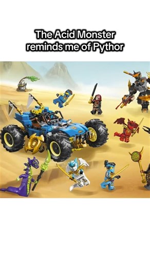 The way LEGO is advertising these two sets feels so familiar…👀🐍 #LEGO #ninjago #fyp #pythor