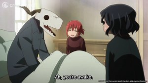 7.4K reactions · 1K shares | Elias looks like a big monster man but he's actually just the biggest skeleton baby!  | Crunchyroll | Facebook