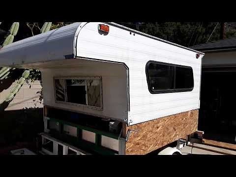 Chevy Squarebody Callen Camper shell.