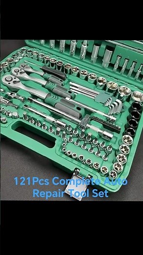 121 PCS Auto Repair Socket Wrench Set | All-in-One Mechanic Tools