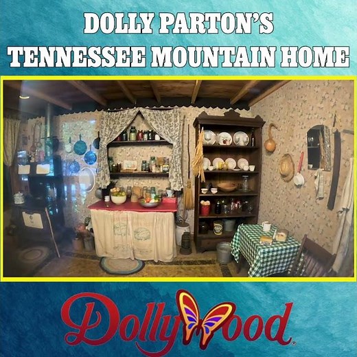 🦋 Dolly Parton's Tennessee Mountain Home ‪@DollywoodParksAndResorts‬ #dollywood ‪@DollyParton‬