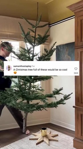 Found these vintage glass icicles ornaments at an antique shop last year just a week before Christmas! #christmas #christmastree #diy | Lone Fox