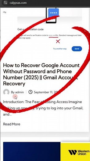 HOW TO RECOVER GOOGLE ACCOUNT WITHOUT PASSWORD AND PHONE NUMBER (2025) || Gmail Account Recovery