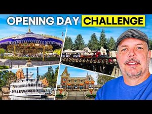 Disneyland Opening Day Challenge! | 4 hours or bust