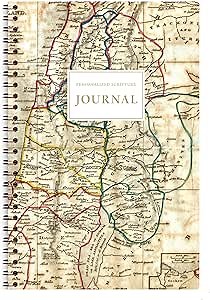 Paper Sunday Men's Personalized Scripture Journal - Daily Devotional Custom Bible Journal (Holy Land)