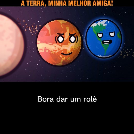 Solar Balls Brasil on Instagram: "A Terra, Minha Melhor Amiga! A Terra decide falar com Vênus pra decidir o que fazer quanto àquela treta toda com Titã, mas em vez disso, nasce uma linda nova amizade! Com as vozes de: Junior Brito / @aqueledasvozes - https://linktr.ee/aqueledasvozes #solarballs #planetball #planetballs #espaço #ficçãocientífica #sistemasolar #universo #animação #animaçãoespacial #revolucao #vênus #mercúrio #terra #lua"
