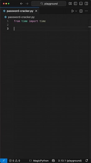Extended Brute Force Password Cracker in Python #programmingtips #python #coding Just for showcase purposes! Don't try it at home. | Laskenta Technologies Limited