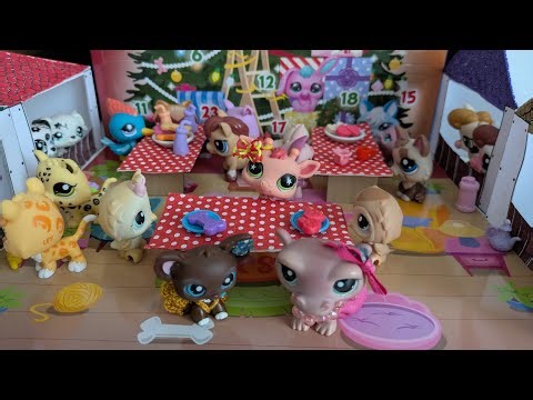 LPS Christmas Market (Advent Calendar Trailer) - Candy's Christmas Vlog