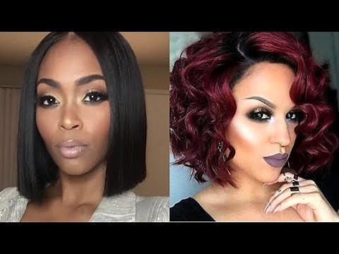Top Bob Haircut Ideas for Black Women #bobhaircuts #shorthair
