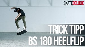 Der BS 180 Heelflip als Trick Tipp. Viel Erfolg beim üben!!! Das Video zum Backside 180 Kickflip gibts unter diesem Link --> http://bit.ly/2s2YKlj | Boardstation.de - Skateboardnews.de