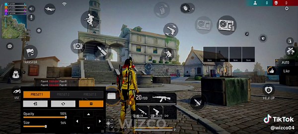 Custom HUD for Sniper in Free Fire