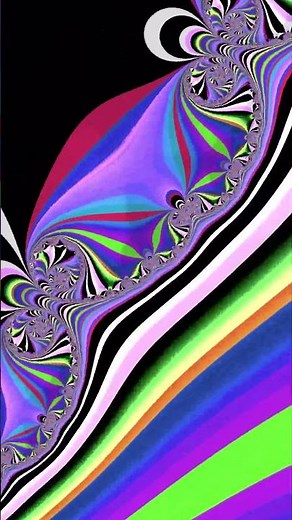 #trippy #psytrance #animation Hyperspace Fractals: A Psychedelic Dance