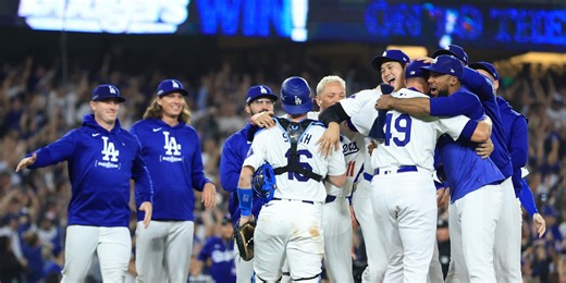 Dodgers silence Padres, doubters to reach NLCS