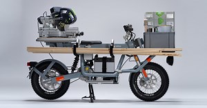 These new work-ready electric motorcycles from CAKE are perfect for deliveries, handymen