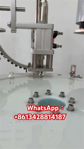 Desktop Vial Filling & Capping Machine | 40–50 Bottles/Min #VialFillingMachine