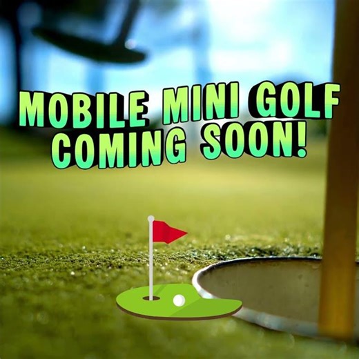 Mobile Mini Golf Rentals Coming Soon! #shorts