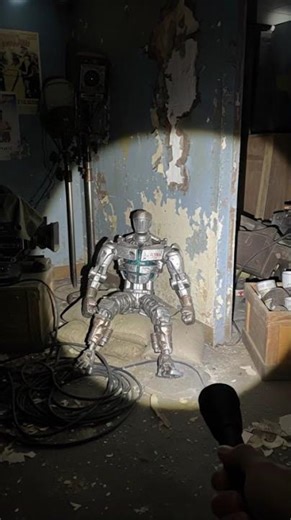 Real Steel Robots Found Abandoned in a Studio – AI Horror POV Scene (Ultra Realistic) #RealSteel