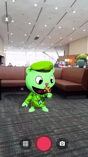 Flippy #augmentedreality #happytreefriends