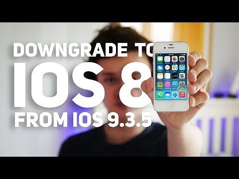 Downgrade iOS 9.3.5 to 8.4.1 - iPhone 4S, 5 & iPad 2