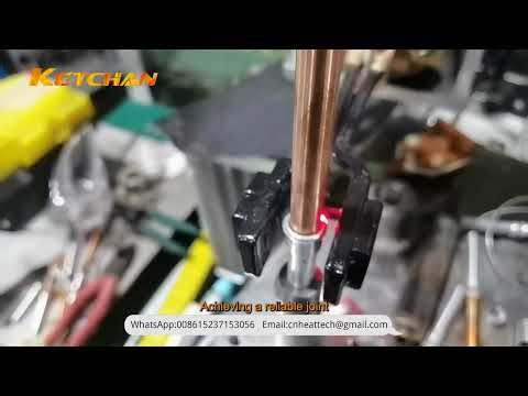 Induction Brazing Copper to Aluminum Tubes | Precise Heating & Clean Filler Flow