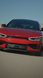 Kia further elevated the EV6 GT with a number of performance upgrades, including an electronic limited slip differential, adaptive dampers, larger front and rear brake rotors (the rears are now vented, too), and a quicker steering ratio. Read the full review here ➡️ https://bit.ly/3KWsQj7 | MotorTrend