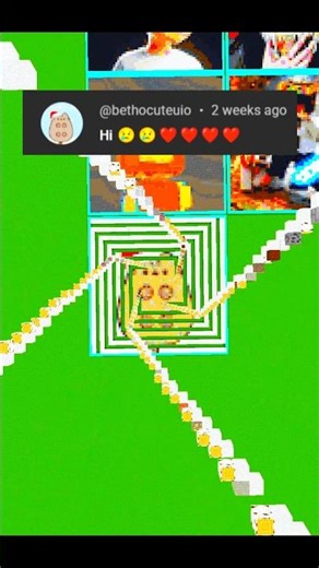 Satisfying Minecraft Pixel Art Part 46 @bethocuteuio #shorts #gaming #sandart #minecraft
