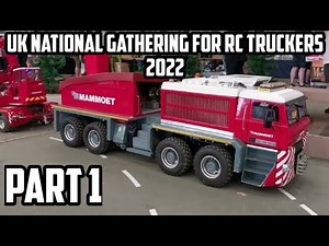 RC TRUCKERS UK National Gathering PART 1 | Amazing Tamiya Rc Truck event scotty555babe lkw kontroL