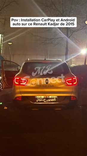 Renault Kadjar - installation Apple CarPlay & Android auto (2016) Au programme : CarPlay & Android auto sans fil, animation Initiale Paris et YouTube sur l’écran d’origine 😍 📞 Contactez-nous : 07 52 08 17 91 🌐 Plus d’infos sur nos services : https://mlconnect.fr/ 📌 Options cachées activables lors de l’installation : 🎵 R-Sound : effets sonores personnalisés, 🏁 Animations GT/RS, 🎥 Activation caméra de recul, 🔄 Désactivation Start & Stop, 🚀 Mode Race, 📺 Passage du petit écran au grand écr