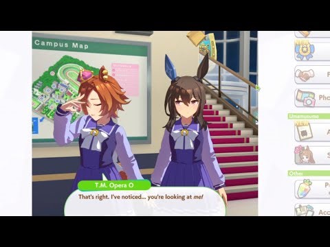 Umamusume Main Hall Chat - Admire Vega Staring Off In the Distance
