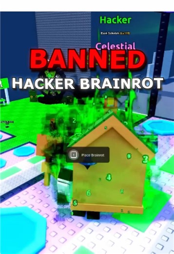 BANNER HACKER BRAINROT In Roblox Escapr Tsunami For Brainrots! #roblox #robloxfyp #escapetsunamiforbrainrots