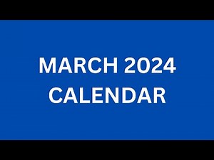 March 2024 Calendar Printable with Holidays of USA, UK, India, Canada, Australia etc. | CalendarBuzz