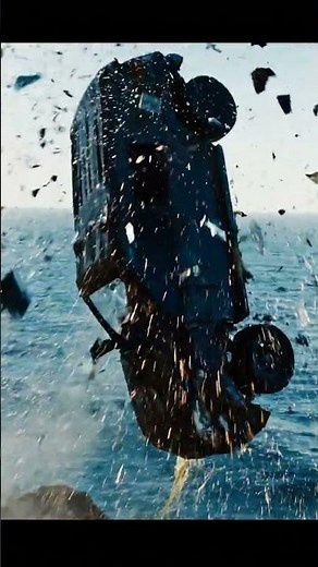 Gravity Wins! Car Drives Off Cliff & Sinks into the Ocean 🌊