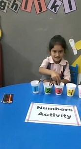 Class: Play Gurop A Activity: Numbers Activity #activitybasedlearning #preschool #alliedschooljhangcampus | Allied School - Jhang Campus