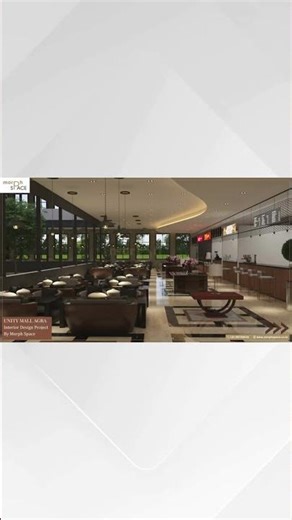 Unity Mall Agra Interior Design Commercial Project by Morph Space #Shorts
