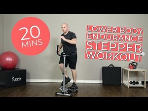 20 Min Beginner Endurance Lower Body Stepper Workout