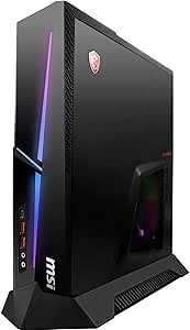 MSI MEG Trident X 10-1282US Small Form Factor Gaming Desktop, Intel Core i7-10700K, GeForce RTX 3070, 32GB Memory, 1TB SSD, WiFi 6, USB Type-C, Thunderbolt 3, VR-Ready, Windows 10 Home Adv
