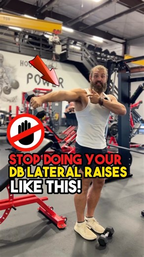 92K views · 706 reactions | ❌Stop doing your DB lateral raises like...
