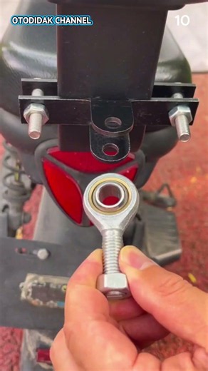 A smart way to install hook components on a motorbike #shorts