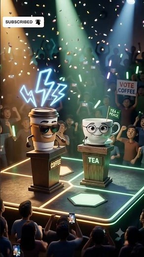 Tea ☕ vs Coffee ☕ | Which One Wins? 🤔 #TeaVsCoffee #Coffee #Tea