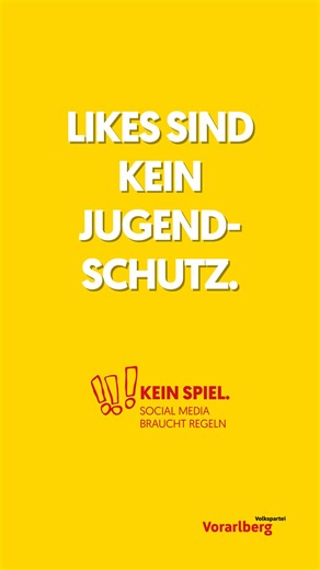 Vorarlberger Volkspartei on Instagram: "Alkohol, Führerschein, Wählen – überall gibt es Altersgrenzen. Bei Social Media? Kaum Schutz. Dabei bekommen viele Kinder ihr erstes Smartphone mit neun Jahren. Plattformen wie TikTok wirken harmlos, funktionieren aber über Suchtmechanismen, Belohnungssysteme und massiven Leistungsdruck. 👉 Deshalb braucht es ein europaweites Schutzalter von 16 Jahren für Social Media. Kinder brauchen Zeit zum Wachsen – nicht Dauerbewertung durch Algorithmen. Schutz heißt 