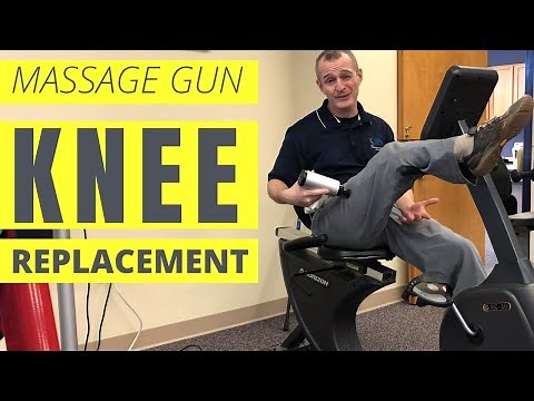 Using A Massage Gun After A Total Knee Replacement