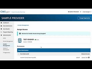How to Add Vendor Access and Permissions