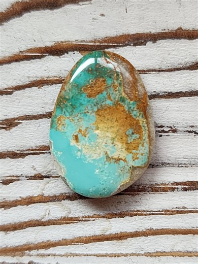 Royston Turquoise (20x14 Mm and 8 Ct.) 100% Natural American Turquoise. - Etsy