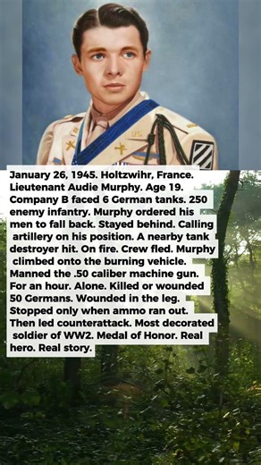 Audie Murphy Climbed a Burning Tank Destroyer at Age 19 - The Real Story Hollywood Couldn't Capture