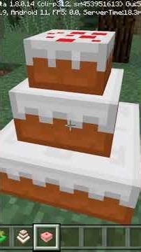 Minecraft Pero Puedo Crear Pasteles #shorts