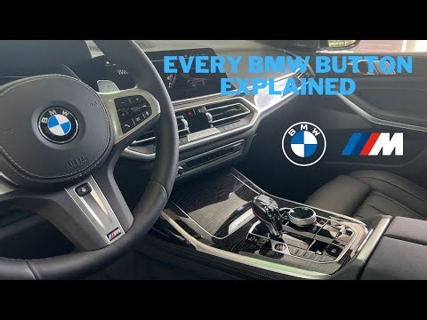 Every Button Inside a BMW Explained (iDrive7)