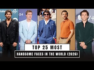 Top 25 Most Handsome Faces in the World (2026)