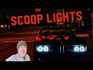 Car Mod DIY: Red LED Lights on 1967 Firebird Hood Scoops | Easy Installation